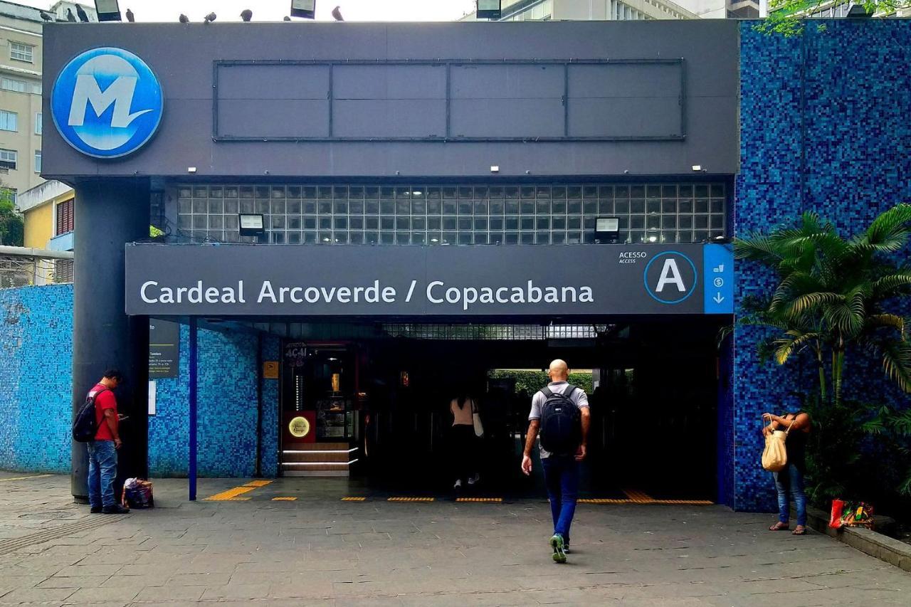 Design Copacabana - 4 Hospedes, Praia E Conforto! Rio de Janeiro Luaran gambar