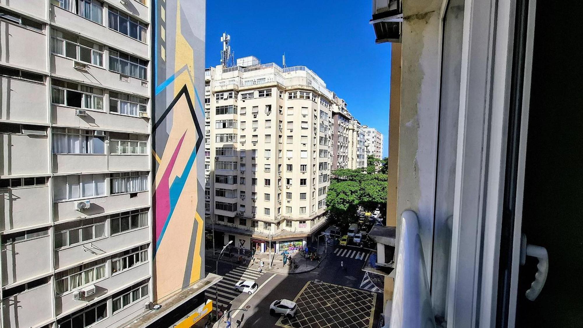 Design Copacabana - 4 Hospedes, Praia E Conforto! Rio de Janeiro Luaran gambar